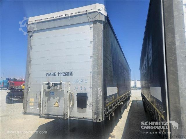 Semirremolque abierto con toldo Schmitz Cargobull Semitrailer Curtainsider Mega