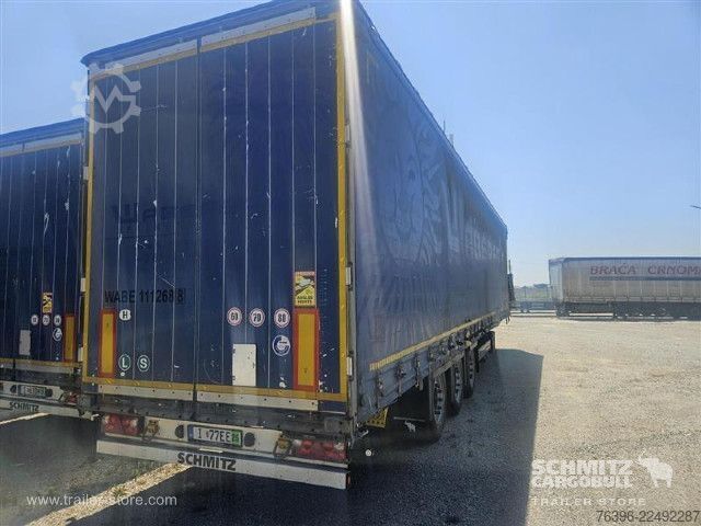 Semirremolque abierto con toldo Schmitz Cargobull Semitrailer Curtainsider Mega