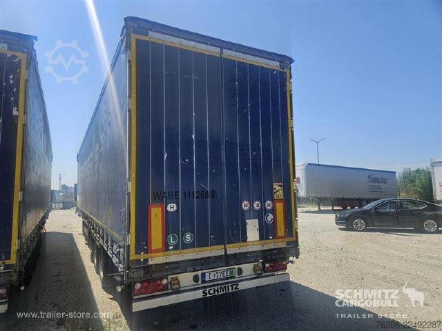 Semirremolque abierto con toldo Schmitz Cargobull Semitrailer Curtainsider Mega