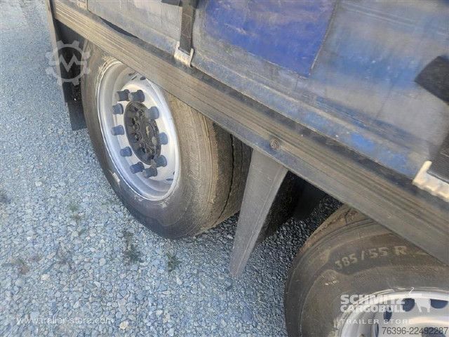 Brandalı açık yarı römork Schmitz Cargobull Semitrailer Curtainsider Mega