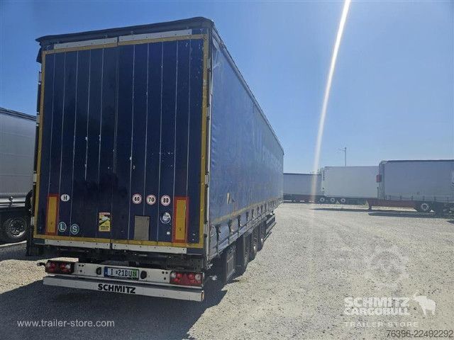 Brandalı açık yarı römork Schmitz Cargobull Semitrailer Curtainsider Mega