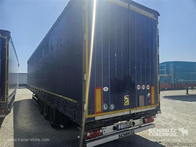 Brandalı açık yarı römork Schmitz Cargobull Semitrailer Curtainsider Mega