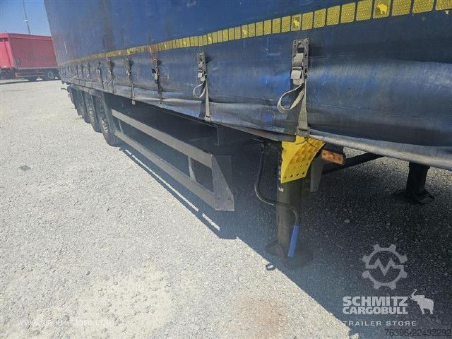 Brandalı açık yarı römork Schmitz Cargobull Semitrailer Curtainsider Mega