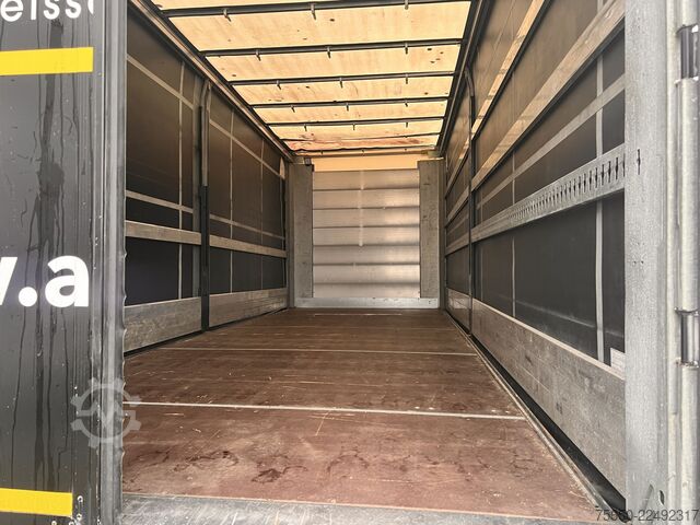 Rimorkio i hapur me mbulesë Fliegl TPS135  13,5 t Tandemplanenanhänger, neuwertig
