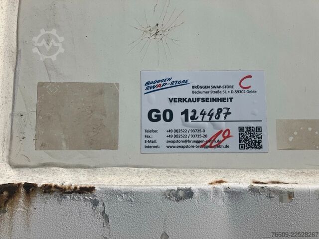 Remorque porte-caisson KRONE Wechselbrücke Koffer