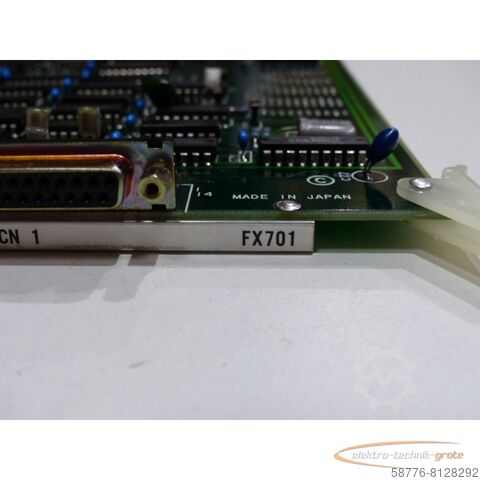 Mitsubishi component Mitsubishi / Mazak FX 701C BN624A592G51 Karte