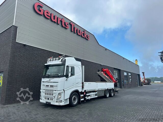 Kamion me vinç Volvo FH 540 6X2 BAKWAGEN  + FASSI 545 RA.2.26 KRAAN/...
