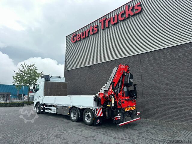 Kamion me vinç Volvo FH 540 6X2 BAKWAGEN  + FASSI 545 RA.2.26 KRAAN/...