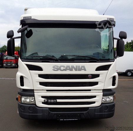 รถบรรทุกตู้ SCANIA P 320*8,2 m Schwenkwand*LBW*Lift/Lenk*Kamera*TOP