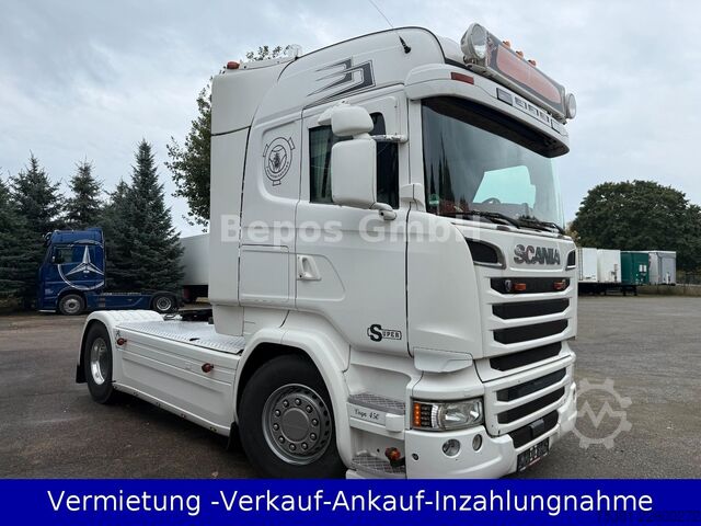 Standartinis vilkikas SCANIA SUPER-Highline R 450-LEDER-Retarder-adr