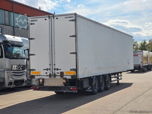 ボックスセミトレーラー SAMRO ST39 * ROLLENBETT * KOFFER * BPW * 3-ACHSER