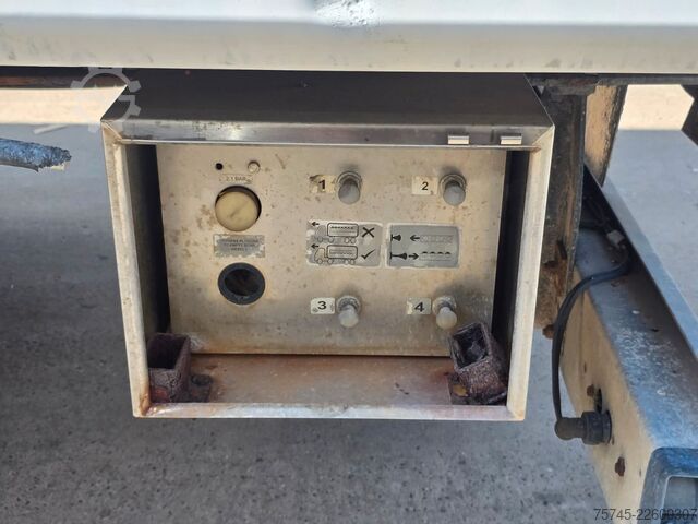 ボックスセミトレーラー SAMRO ST39 * ROLLENBETT * KOFFER * BPW * 3-ACHSER