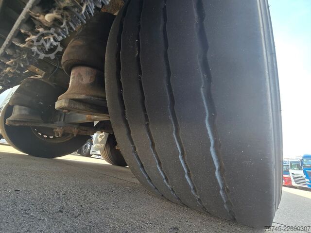 ボックスセミトレーラー SAMRO ST39 * ROLLENBETT * KOFFER * BPW * 3-ACHSER