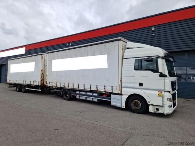 Вантажівка і причіп MAN TGX 18.420