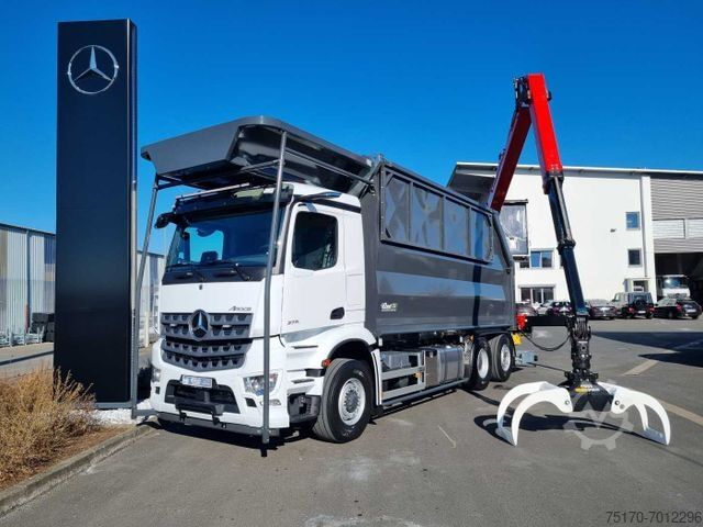Kamion za izvlačenje drveta MERCEDES-BENZ Arocs 2751L HAD + Q170L (11,5m) -EBERT-Forst-LKW