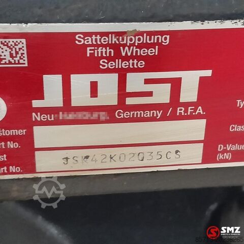 Femte hjul Jost Occ koppelschotel + montageplaat JSK40 Jost