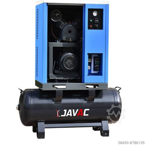 Javac - Geluidsarme compressoren 5.5 PK tot 10 PK