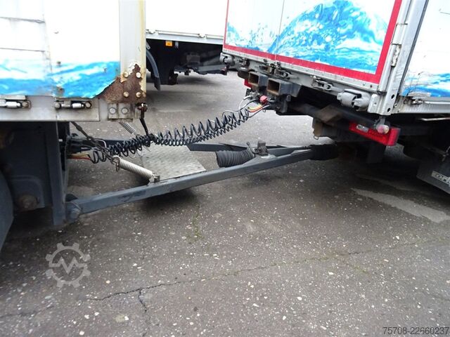 Remolque caja ORTEN 2 Achs Drehschemel*7,5 m Schwenkwand*MSH*