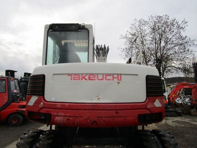 Excavadora móvil Takeuchi TB 175W mit POWERTILT + hydr. Schnellwechsler + 3