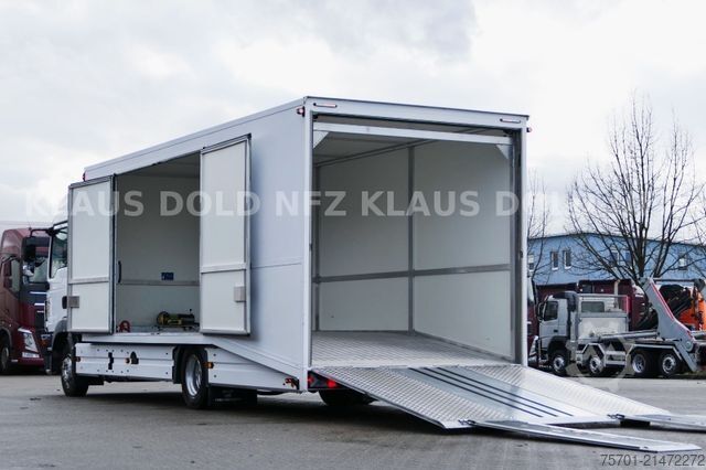 Bestelwagen autodrager MERCEDES-BENZ TGL 8.250 geschloss. Autotransp. Moetefindt