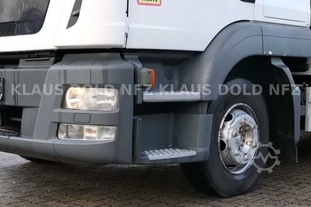 Bestelwagen autodrager MERCEDES-BENZ TGL 8.250 geschloss. Autotransp. Moetefindt