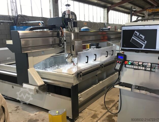 Akmens frēzavimo staklės Intermac PRIMUS 402 Waterjet 5 Axis