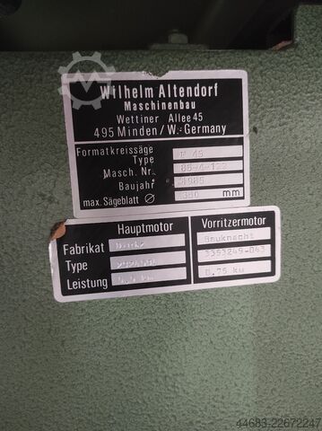  Altendorf F 45