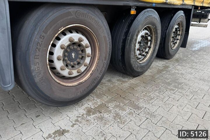 Terpal geser Schmitz Cargobull SCB*S3T / Disk brakes