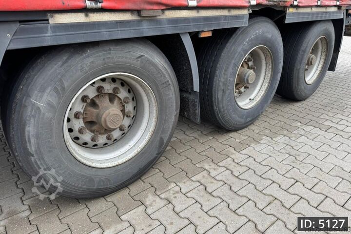 सरकते तिरपाल Krone SD / BPW Drum / Huckepack