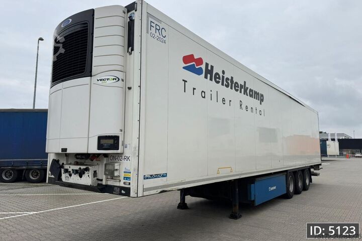 Transporte refrigerado/congelado Krone SD / Carrier Vector 1550 / DHOLLANDIA 2000Kg / ...