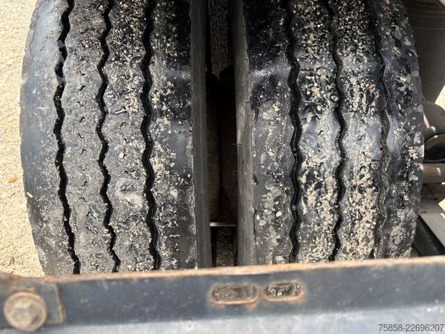 Rimorkio me shasi të ndërrueshëm Krone BDF Lafette 235/75R17,5 Zwilling BPW