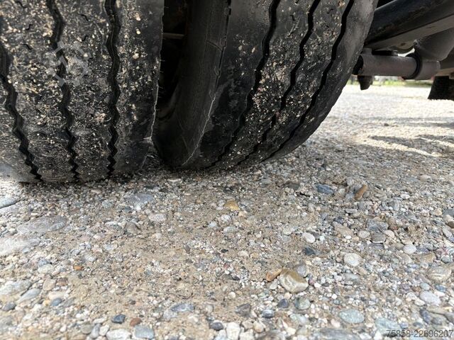 Rimorkio me shasi të ndërrueshëm Krone BDF Lafette 235/75R17,5 Zwilling BPW