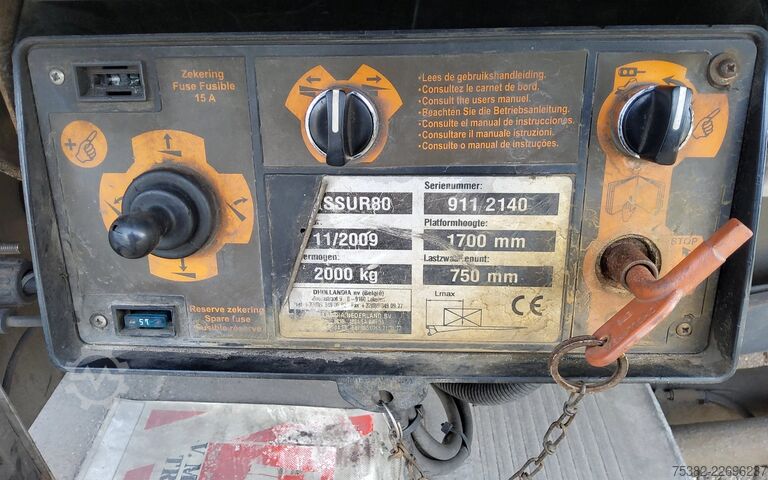 Lagaminas Schmitz Cargobull TRAILER - OK-10-YN - (LAADKLEP DEFECT)