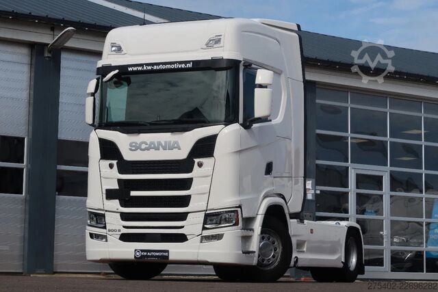Standaard-SZM Scania S500 NGS RETARDER/ 2X TANK/ PARK CLIMA/ ACC