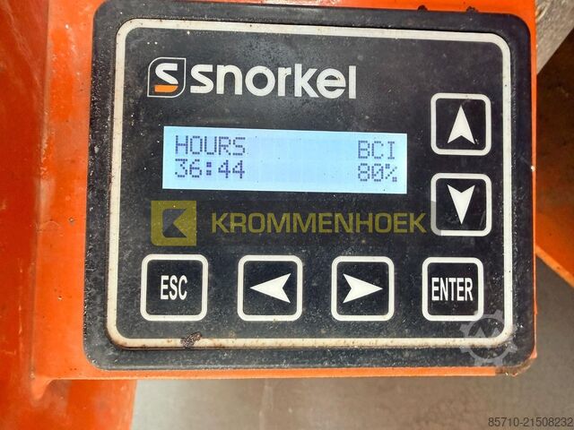 Šķēres lifts Snorkel S 3219 E Nieuwe Accu's