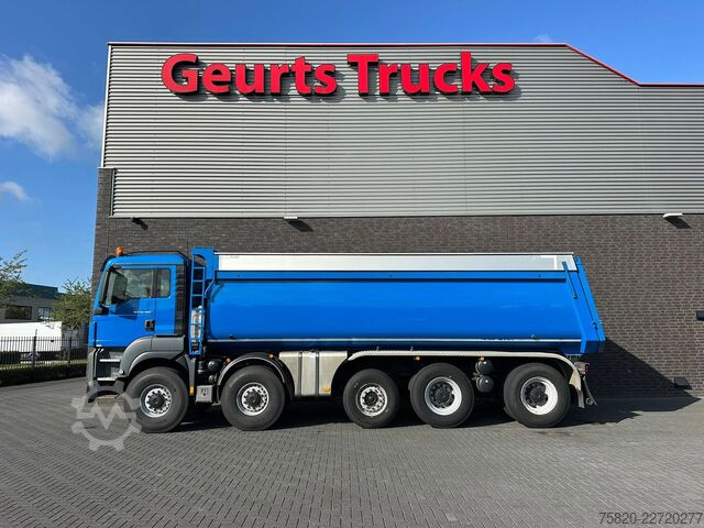 Avfallsbil MAN TGS 50.500 10X8 BLH WSA KIPPER MET AFDEKKLEPPEN