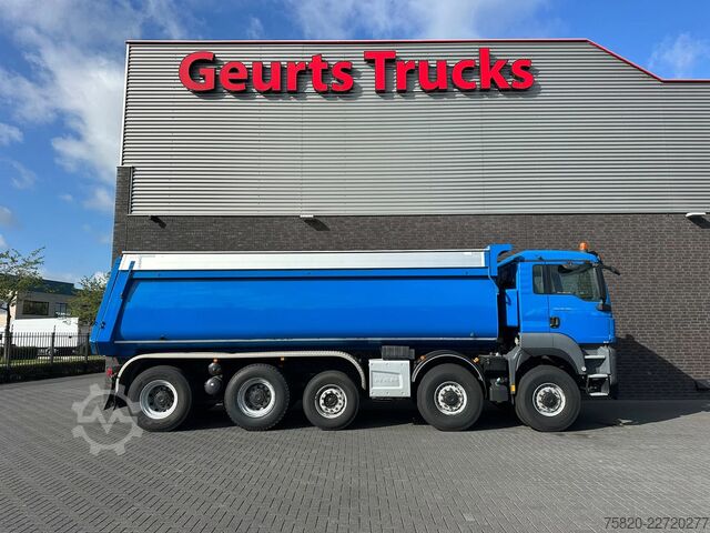 Avfallsbil MAN TGS 50.500 10X8 BLH WSA KIPPER MET AFDEKKLEPPEN