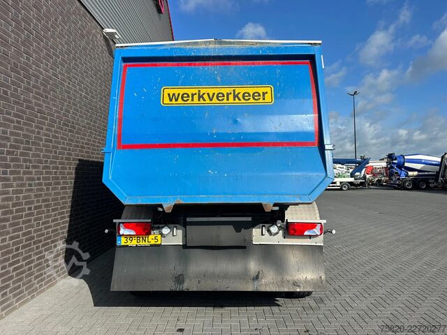 Avfallsbil MAN TGS 50.500 10X8 BLH WSA KIPPER MET AFDEKKLEPPEN