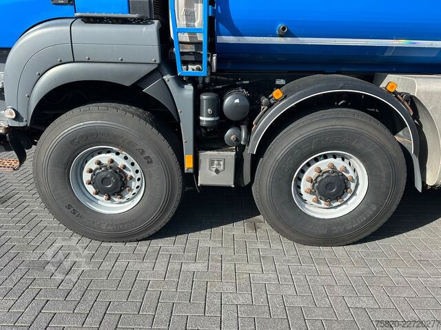 Avfallsbil MAN TGS 50.500 10X8 BLH WSA KIPPER MET AFDEKKLEPPEN