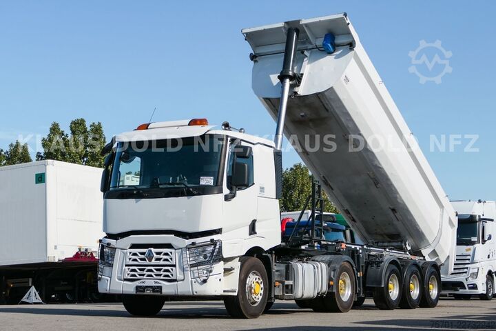 덤프 트럭 RENAULT C 520 X-Drive Komplettzug Kipper 25 m³