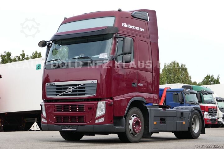 স্ট্যান্ডার্ড ট্রাক্টর ইউনিট VOLVO FH 420 Globetrotter Klimaautomatik Euro 5