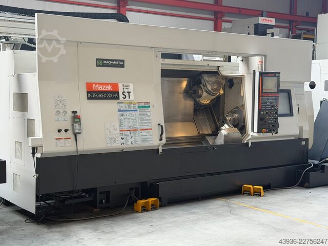 مركز خراطة وفريزة MAZAK - INTEGREX 200-4 ST Mazak Integrex 200-4 ST