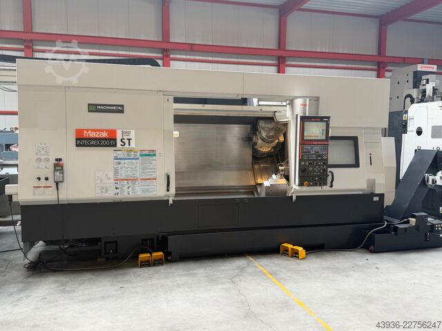 مركز خراطة وفريزة MAZAK - INTEGREX 200-4 ST Mazak Integrex 200-4 ST