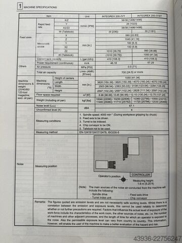 مركز خراطة وفريزة MAZAK - INTEGREX 200-4 ST Mazak Integrex 200-4 ST