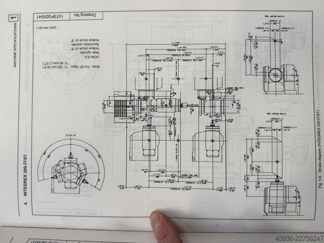 مركز خراطة وفريزة MAZAK - INTEGREX 200-4 ST Mazak Integrex 200-4 ST