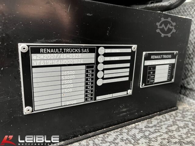 Chassi de caminhão RENAULT T 460 Comfort*BDF*VollLuft/Lift*2xTank*