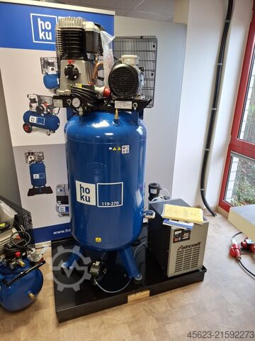 Compressor com secador por refrigeração HoKuTec h BK119-270-10-VKK