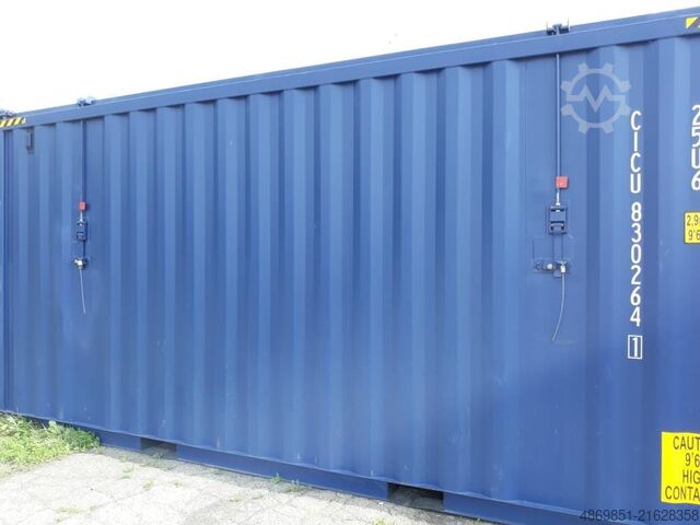 מכולת משלוח  20DV open top hard top Container 20 FT