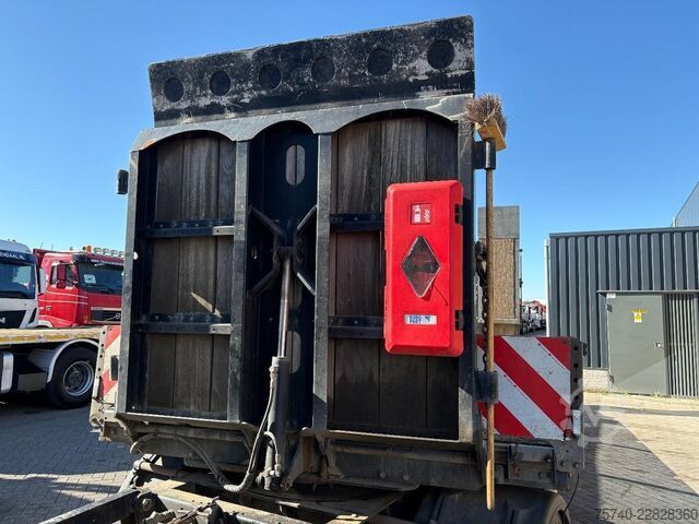 Van pengangkut kereta MUELLER MITTELTAL D3 + HYDROLIC FRONT/BACK LOADER + 3 AXLE + SPEC...