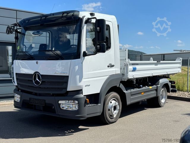 Carrinha basculante trilateral MERCEDES-BENZ ATEGO 818 / 2 x AHK / ORIGINAL KM !